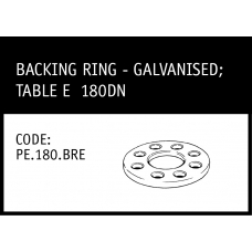 Marley Friatec Backing Ring Galvanised Table E 180DN - PE.180.BRE